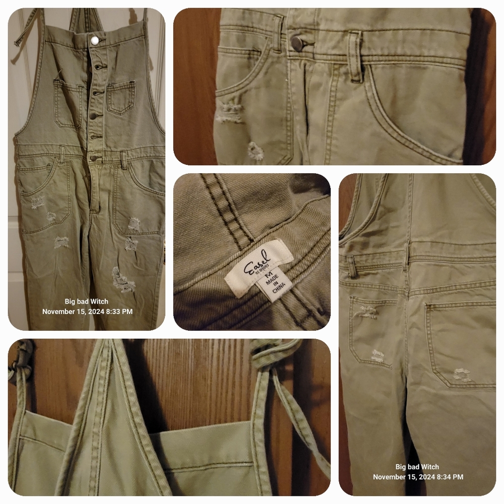 Easel denim jumpsuit